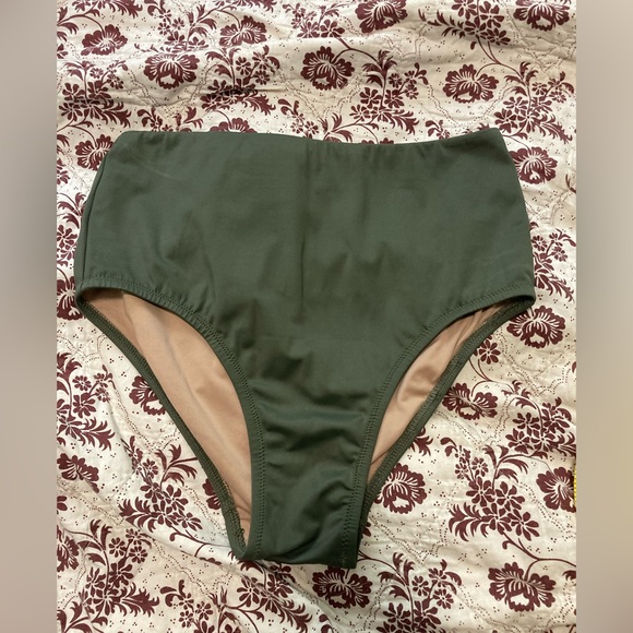 High Waist bathing suit bottoms Slow Fashion - Picture 1 of 6